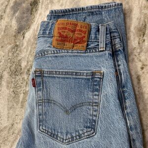 Levi's Sky Blue Denim Jeans